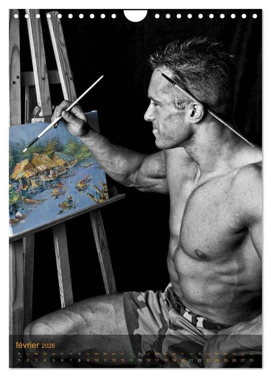Produktbild: CEDRICKO vous souhaite une bonne ann&eacute;e (Calendrier mural 2026 DIN A4 horizontal), CALVENDO calendrier mensuel