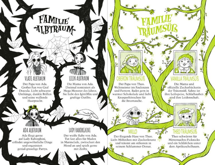 Produktbild: Ada Albtraum und Theo Tr&auml;ums&uuml;&szlig; &ndash; Eine schaurig-sch&ouml;ne Freundschaft