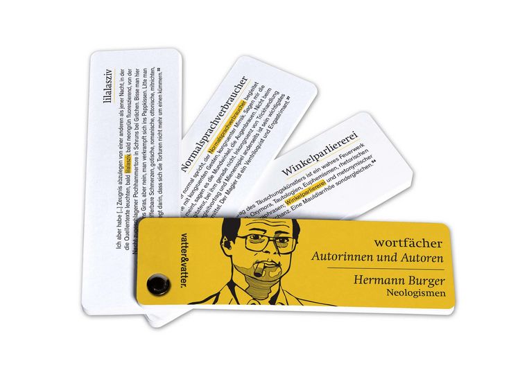 Produktbild: Wortf&auml;cher Hermann Burger