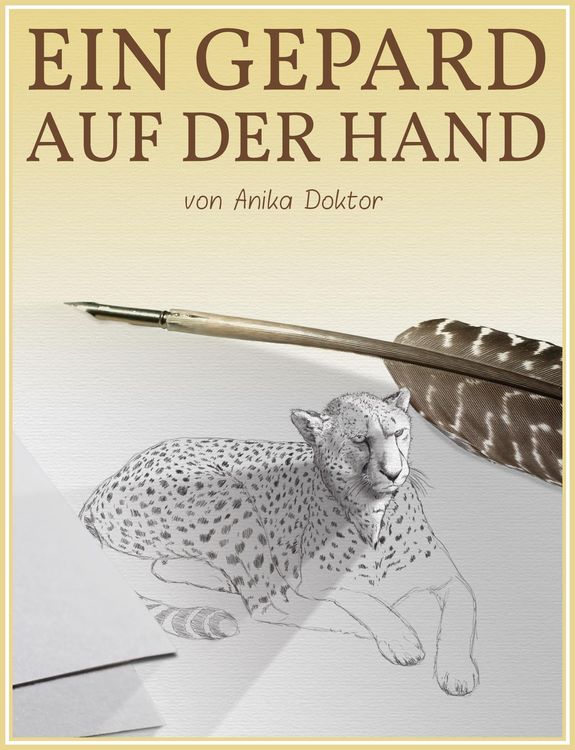 Produktbild: Ein Gepard auf der Hand