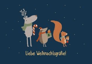 Produktbild: MiniCard Classic Line Weihnachten