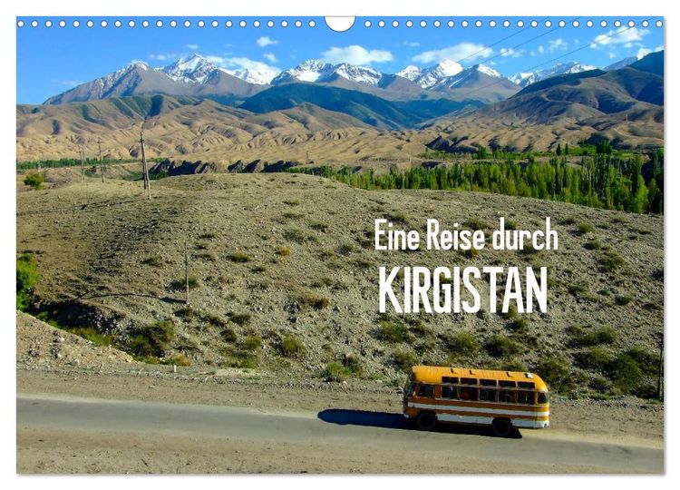 Produktbild: Eine Reise durch Kirgistan (Wandkalender 2026 DIN A3 quer), CALVENDO Monatskalender