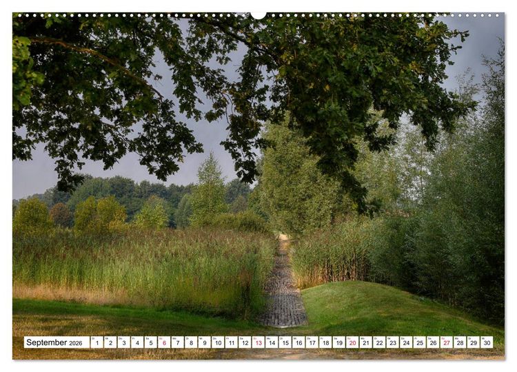 Produktbild: Langenhagen erleben (hochwertiger Premium Wandkalender 2026 DIN A2 quer), Kunstdruck in Hochglanz