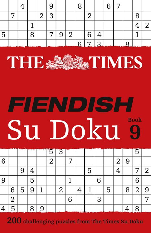 Produktbild: The Times Fiendish Su Doku Book 9