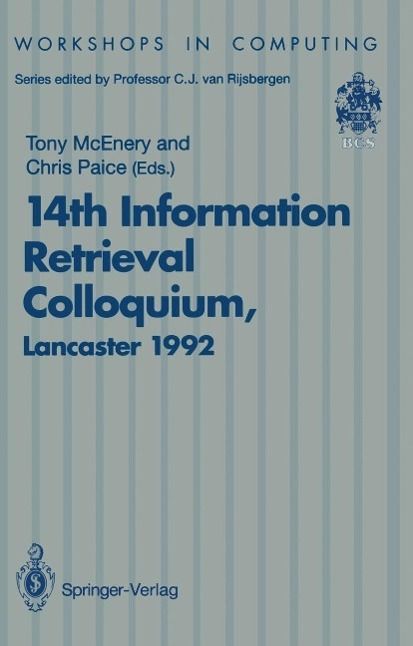 Produktbild: 14th Information Retrieval Colloquium