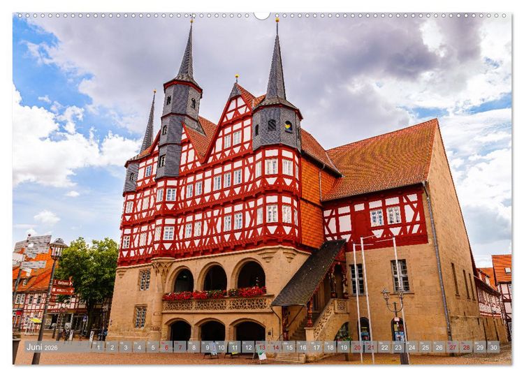 Produktbild: Ein Blick auf Duderstadt (Wandkalender 2026 DIN A2 quer), CALVENDO Monatskalender
