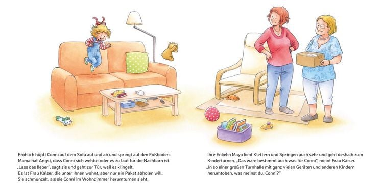 Produktbild: LESEMAUS 114: Conni geht zum Kinderturnen