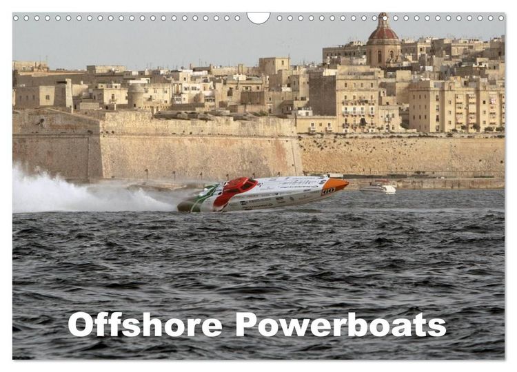 Produktbild: Offshore Powerboats (Wandkalender 2027 DIN A3 quer), CALVENDO Monatskalender