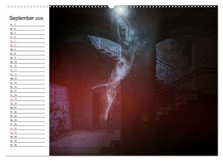 Produktbild: Geheimnisvolle Ballettwelt (hochwertiger Premium Wandkalender 2026 DIN A2 quer), Kunstdruck in Hochglanz
