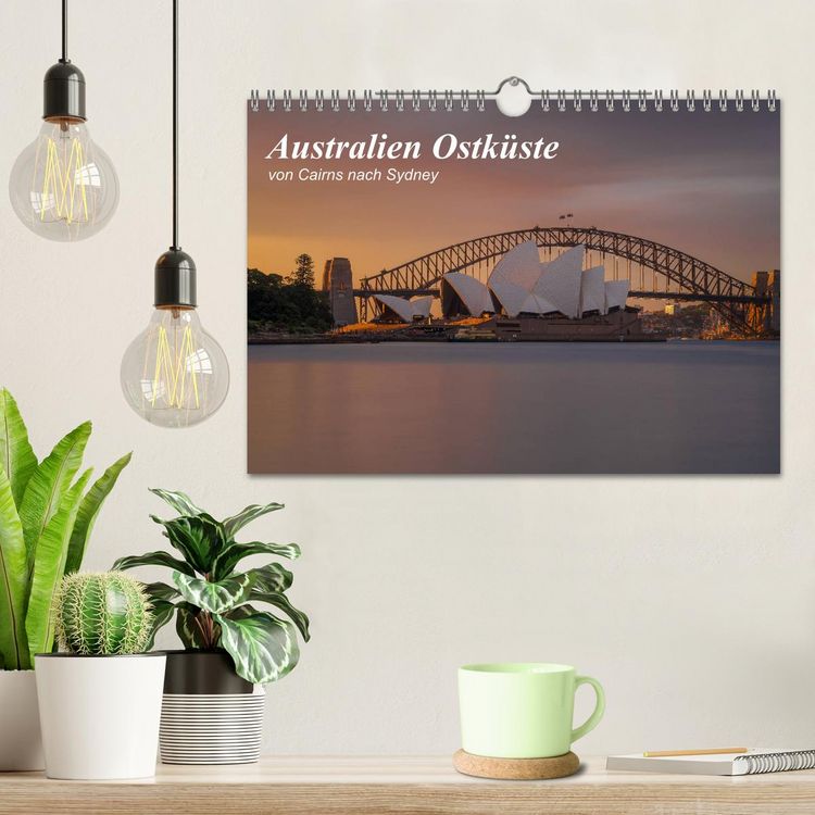 Produktbild: Australien Ostk&uuml;ste - von Cairns nach Sydney (Wandkalender 2026 DIN A4 quer), CALVENDO Monatskalender