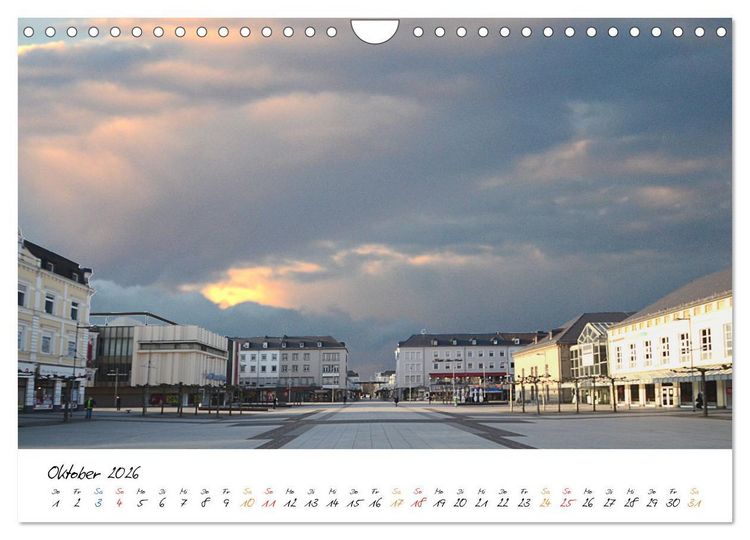 Produktbild: Saarlouis - Stadt des Sonnenk&ouml;nigs (Wandkalender 2026 DIN A4 quer), CALVENDO Monatskalender