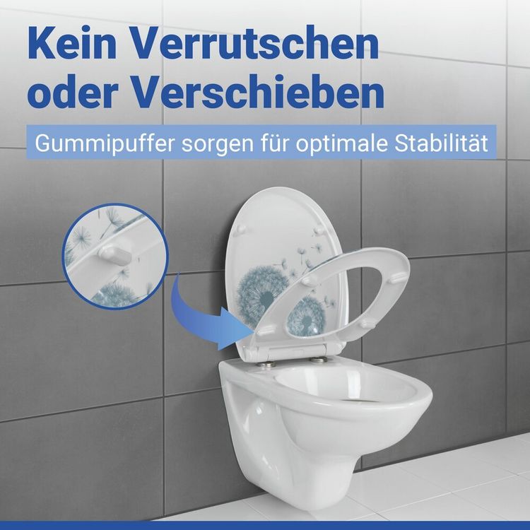 Produktbild: WC Sitz Mod. Astera, Toilettendeckel mit Motiv und Absenkautomatik