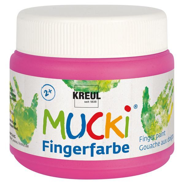 Produktbild: KREUL Fingerfarben MUCKi quietsch pink 150ml Dose