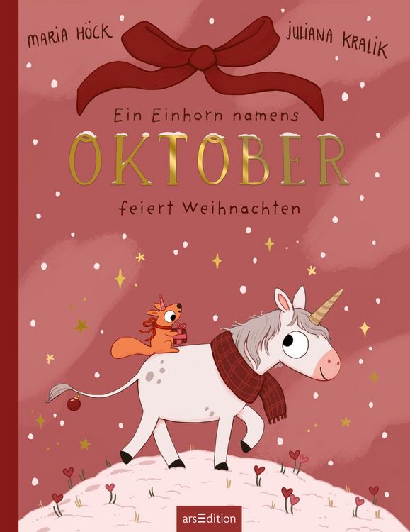 Produktbild: Ein Einhorn namens Oktober feiert Weihnachten