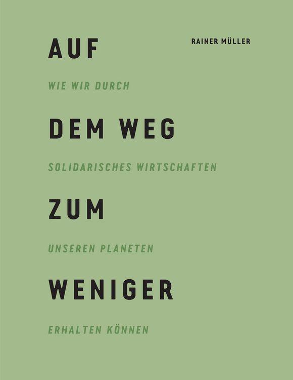 Produktbild: Auf dem Weg zum Weniger