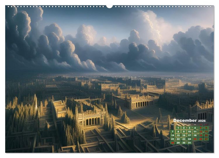 Produktbild: Follow Me... (High Quality Premium Wall Calendar 2026 DIN A2 landscape),CALVENDO 12 Month Wall Calendar