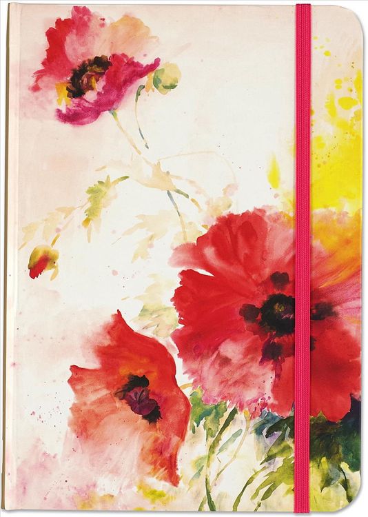 Produktbild: Sm Jrnl Watercolor Poppies