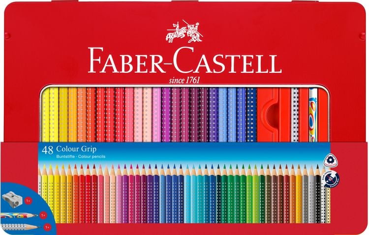 Produktbild: Faber-Castell Buntstifte Colour Grip, 48er Set