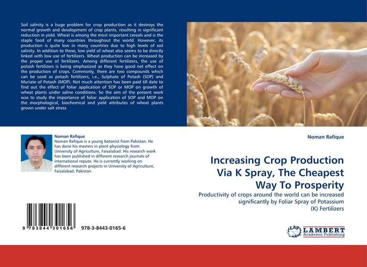 Produktbild: Increasing Crop Production Via K Spray, The Cheapest Way To Prosperity