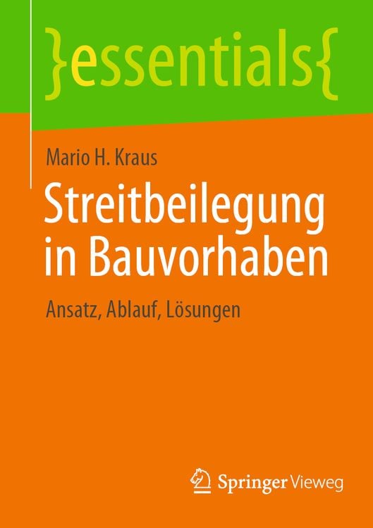 Produktbild: Streitbeilegung in Bauvorhaben