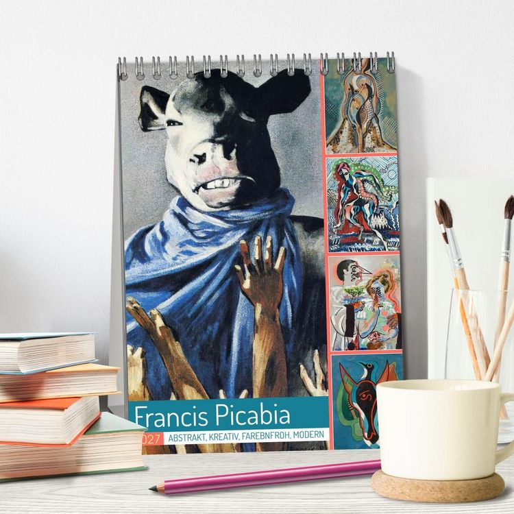 Produktbild: Francis Picabia (Tischkalender 2027 DIN A5 hoch), CALVENDO Monatskalender