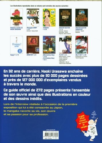Produktbild: Naoki Urasawa : r&eacute;cits, dessins et confidences : le guide officiel