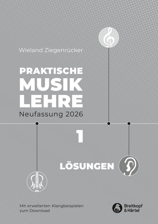 Produktbild: Praktische Musiklehre, L&ouml;sungen Heft 1