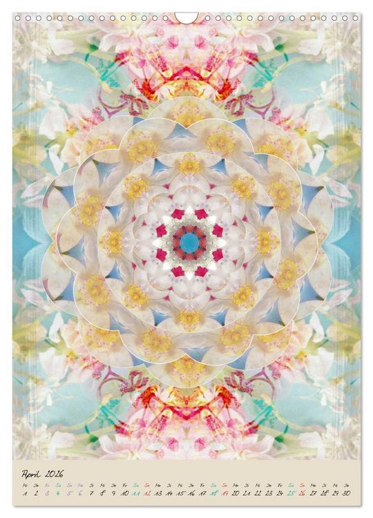 Produktbild: MANDALAS DES LICHTS (Wandkalender 2026 DIN A3 hoch), CALVENDO Monatskalender