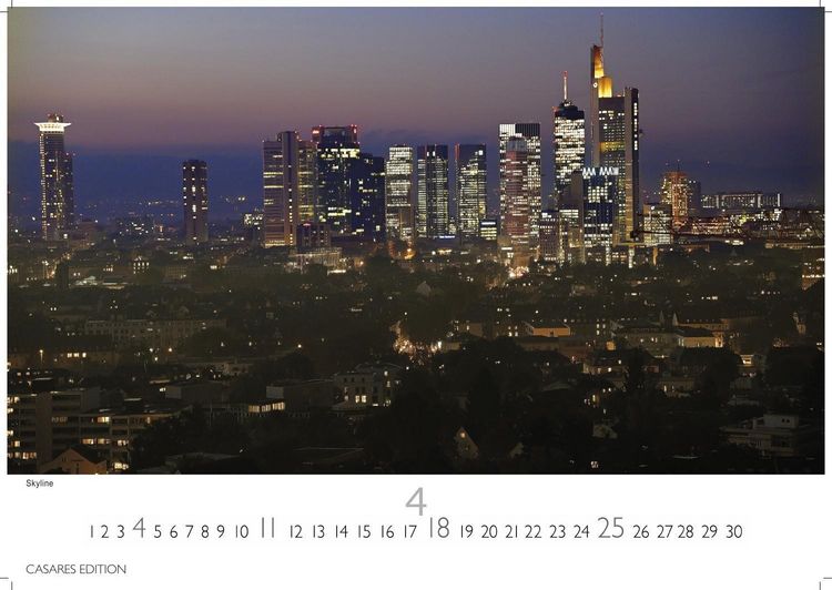 Produktbild: Frankfurt Kalender 2027 &ndash; Wandkalender | Fotokalender Deutschland 24x35cm &ndash; faszinierende Stadtansichten der Mainmetropole mit 12 gro&szlig;formatigen Bildern