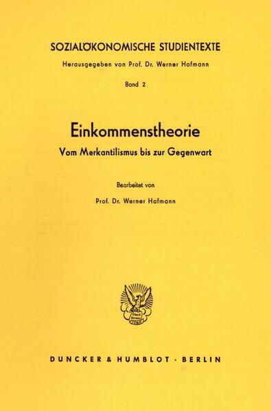 Produktbild: Sozial&ouml;konomische Studientexte.