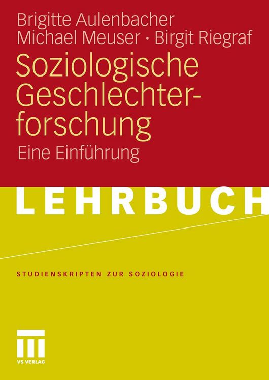 Produktbild: Soziologische Geschlechterforschung
