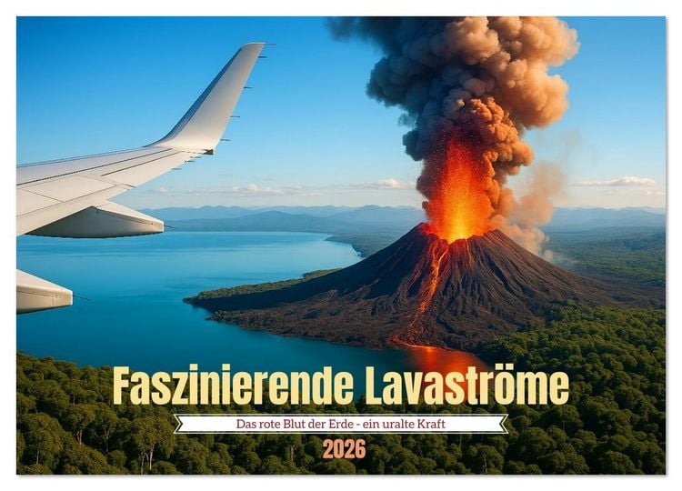 Produktbild: Faszinierende Lavastr&ouml;me (Wandkalender 2026 DIN A3 quer), CALVENDO Monatskalender