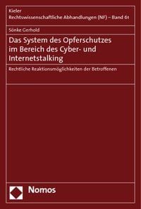 Produktbild: Das System des Opferschutzes im Bereich des Cyber- und Internetstalking