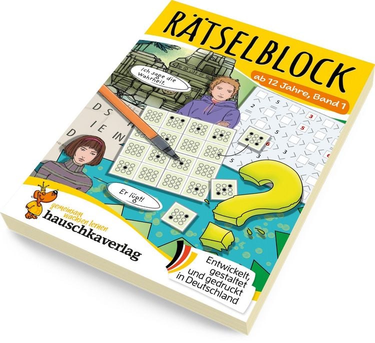 Produktbild: R&auml;tselblock ab 12 Jahre, Band 1