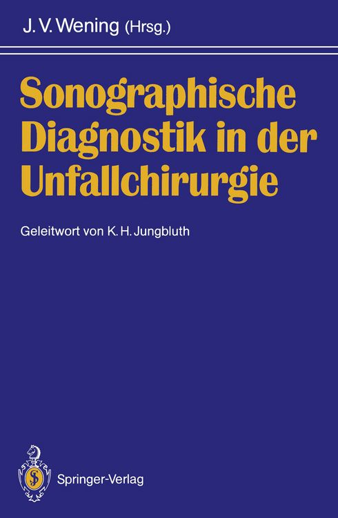 Produktbild: Sonographische Diagnostik in der Unfallchirurgie