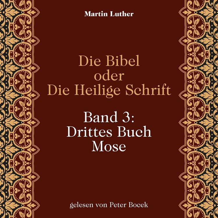 Produktbild: Die Bibel oder Die Heilige Schrift (Band 3: Drittes Buch Mose)