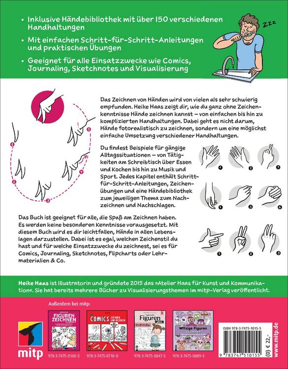 Produktbild: 100 H&auml;nde zeichnen leicht gemacht