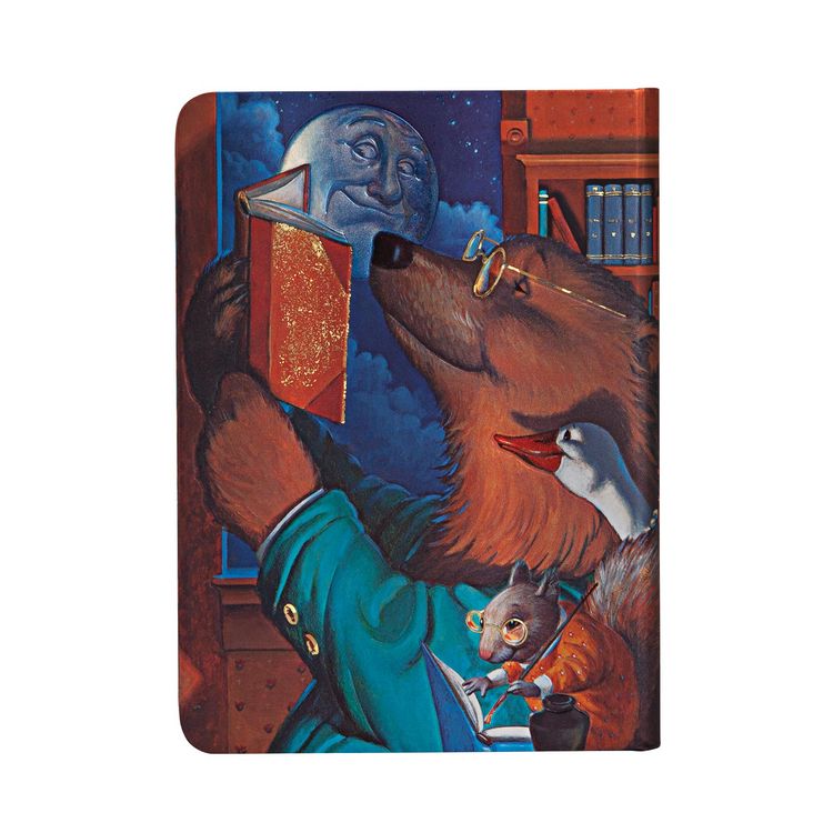 Produktbild: Hardcover Notizbuch Geschichten im Mondschein, Midi, Unliniert