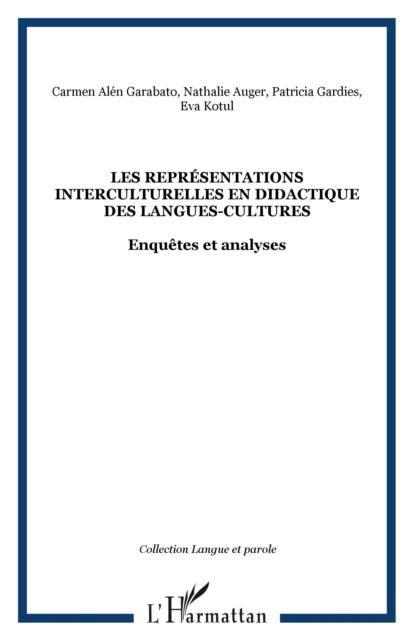 Produktbild: Les Representations interculturelles en didactique des langues-cultures