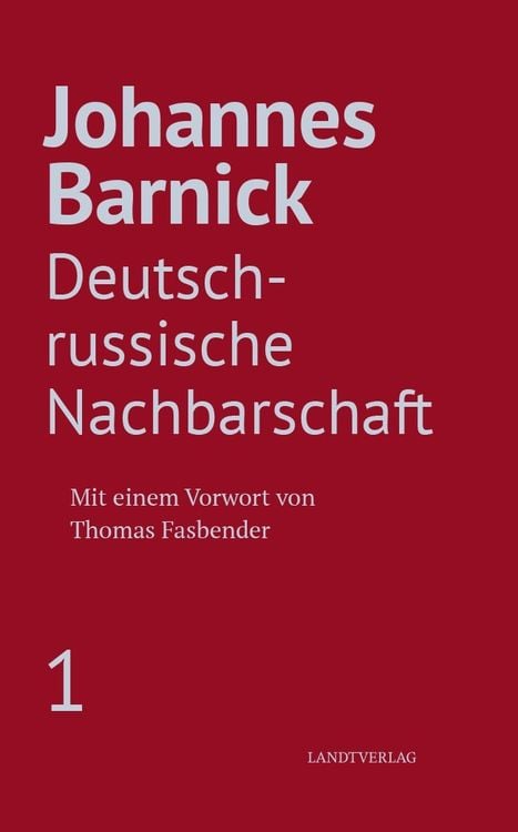 Bild vom Artikel Deutsch-russische Nachbarschaft vom Autor Johannes Barnick