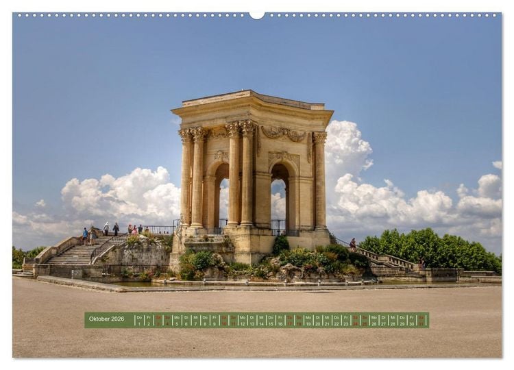 Produktbild: S&uuml;dfrankreich - Rund um Montpellier (hochwertiger Premium Wandkalender 2026 DIN A2 quer), Kunstdruck in Hochglanz