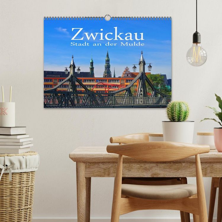 Produktbild: Zwickau - Stadt an der Mulde (Wandkalender 2026 DIN A3 quer), CALVENDO Monatskalender