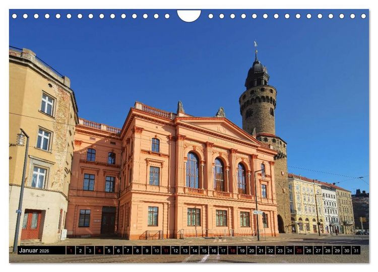 Produktbild: G&ouml;rlitz - Die Perle Niederschlesiens (Wandkalender 2026 DIN A4 quer), CALVENDO Monatskalender