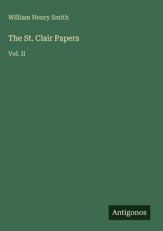 Produktbild: The St. Clair Papers