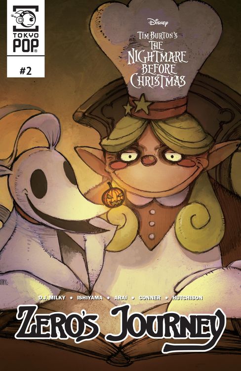 Produktbild: Disney Manga: Tim Burton's The Nightmare Before Christmas -- Zero's Journey Issue #02