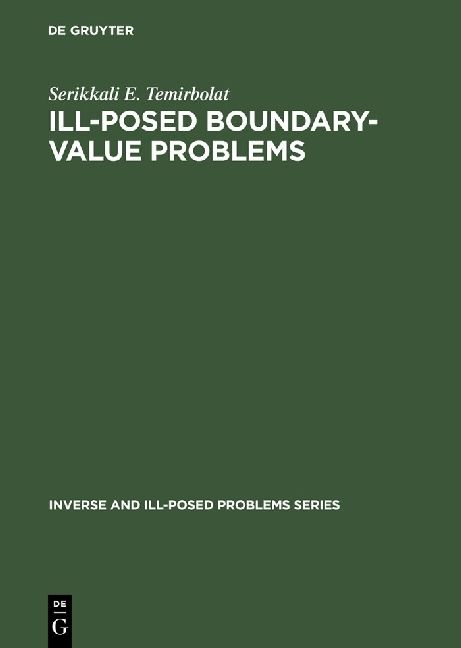 Produktbild: Temirbolat, S: Ill-Posed Boundary-Value Problems