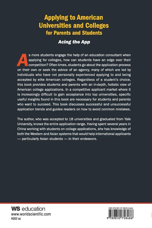 Produktbild: APPLYING TO AMERICAN UNIV & COLLEGES FOR PARENTS & STUDENTS