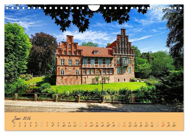 Produktbild: Bergedorf Hamburgs Perle an der Bille (Wandkalender 2026 DIN A4 quer), CALVENDO Monatskalender