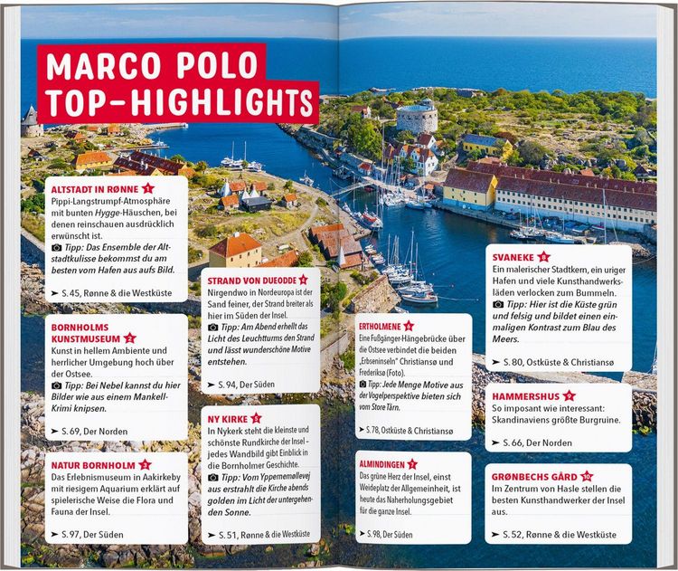 Produktbild: MARCO POLO Reisef&uuml;hrer Bornholm
