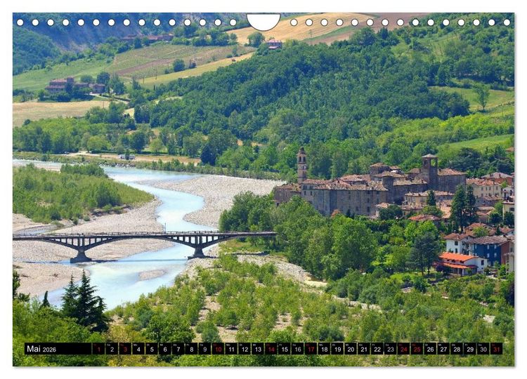 Produktbild: Emilia-Romagna (Wandkalender 2026 DIN A4 quer), CALVENDO Monatskalender